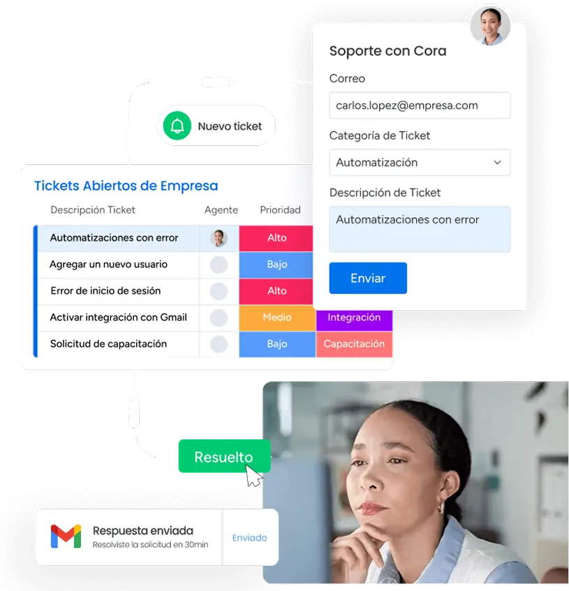Soporte técnico y acompañamiento en implementación monday.com